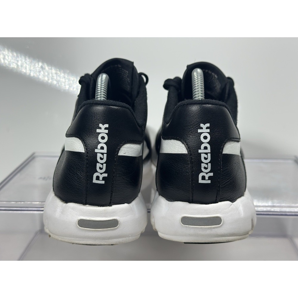 Reebok Zig Kick Women's Size 8 Black White Leather Running Sneakers J88913 RARE! - Picture 6 of 8